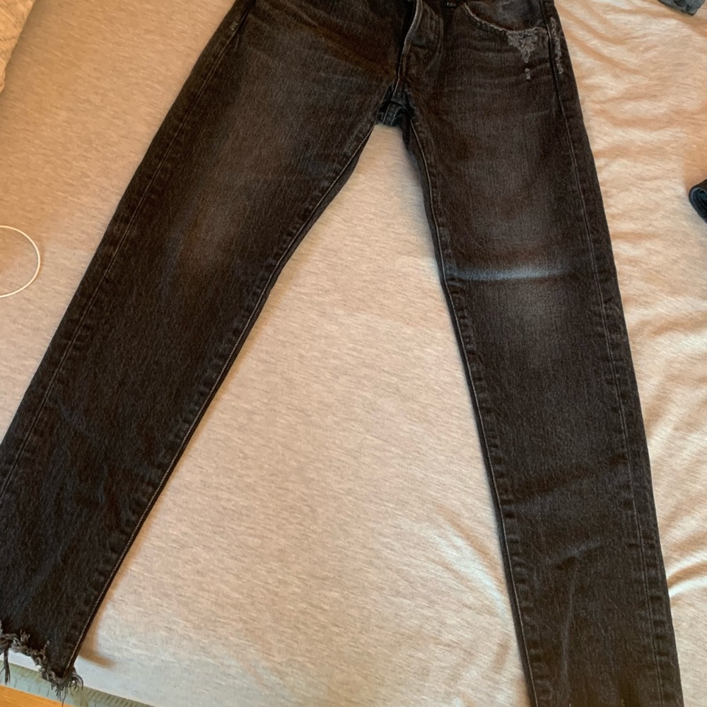 Mousy vintage Staley tapered rigid jeans